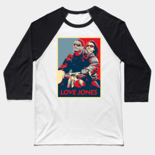 Love Jones Pop Art Baseball T-Shirt