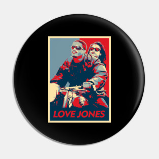 Love Jones Pop Art Pin