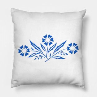 Cornflower Blue Pillow