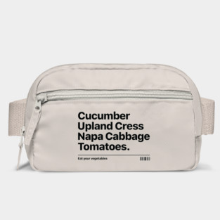 EAT YOUR VEGETALES Bag