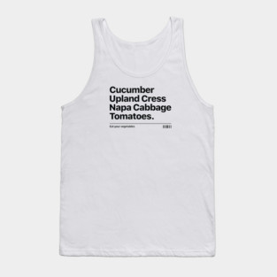 EAT YOUR VEGETALES Tank Top