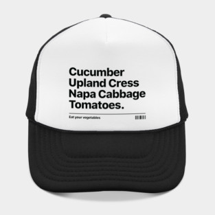 EAT YOUR VEGETALES Hat