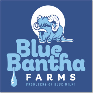 Blue Milk Posters and Art