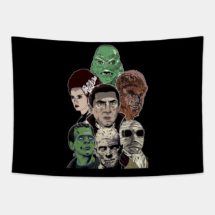 Universal Monsters Tapestry