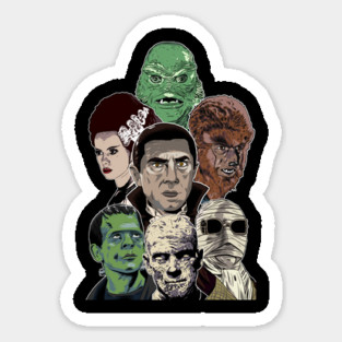 Universal Monsters Sticker