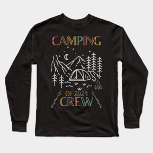 Camping Crew 2024 Long Sleeve T-Shirt