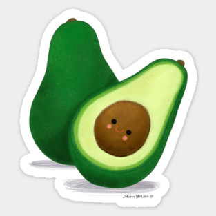 Avocado Sticker