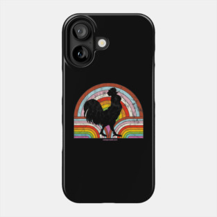 A cock of many colors Phone Case