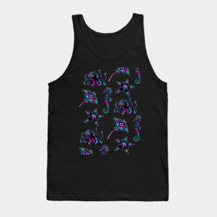 NEON OCEAN Tank Top