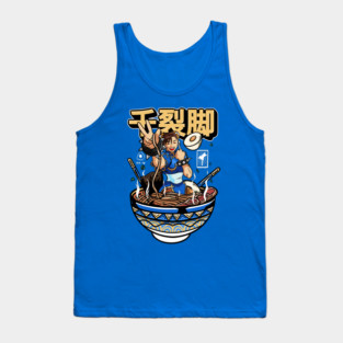 Chun-Li’s Ramen Bowl v2 (F/B) Tank Top