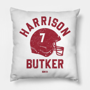Helmet Harrison Butker Kansas City Pillow