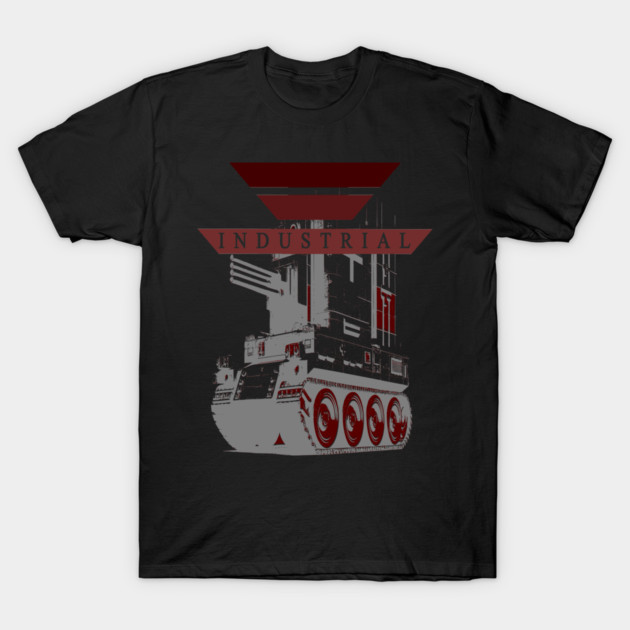 Industrial Tank [red] T-Shirt by soillodge