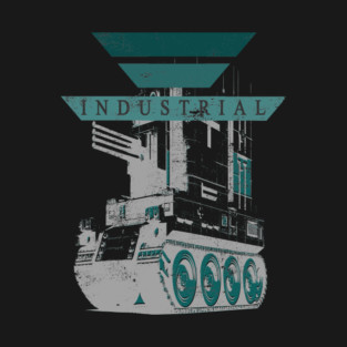Industrial Tank weathered [blue] T-Shirt