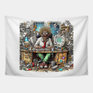 Computer Nerd Tapestry