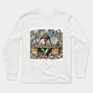 Computer Nerd Long Sleeve T-Shirt