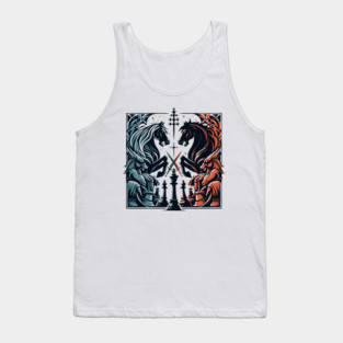 Epic Chess Battle Tank Top
