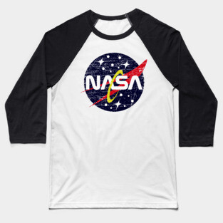 NASA Alternative Logo Baseball T-Shirt