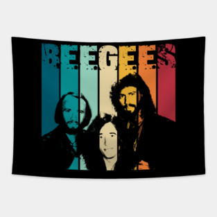 Retro bee gees Tapestry