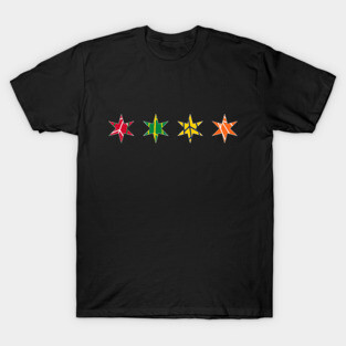 Starred and Feathered T-Shirt