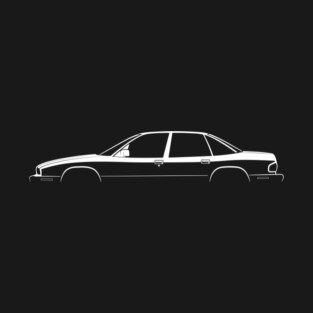 Regal Sedan (1991) Silhouette T-Shirt