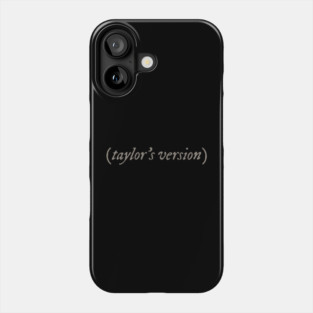 Taylors Version ttpd 2 Phone Case
