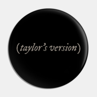 Taylors Version ttpd 2 Pin