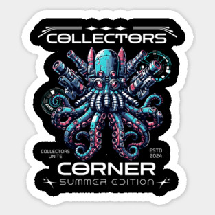 Collectors Corner Parkville and Belair Summer Edition Tee Sticker