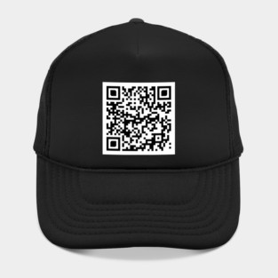 Never Gonna Give You Up - QR Code Hat