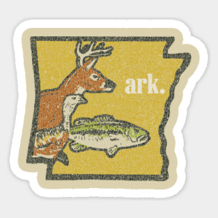 Arkansas - Game and Fish Sticker