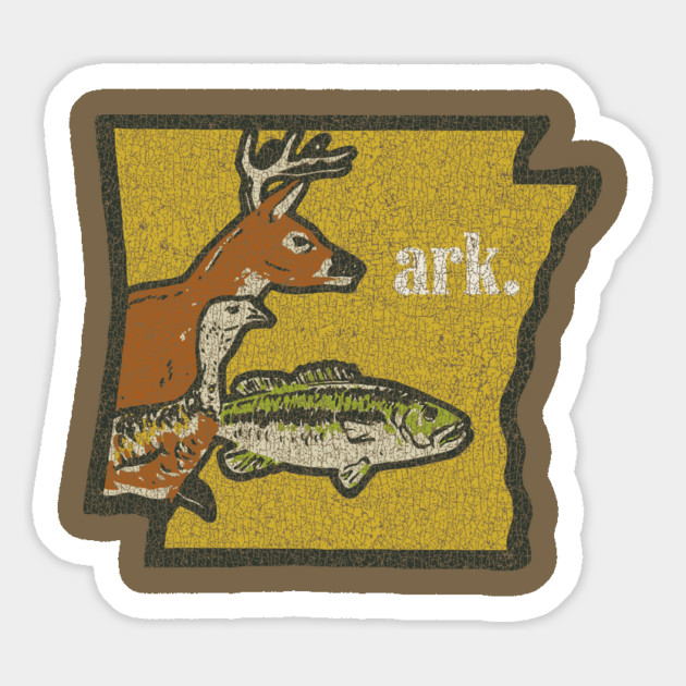 Arkansas - Game and Fish Magnet by rt-shirts