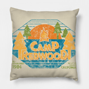 Camp Redwood Pillow