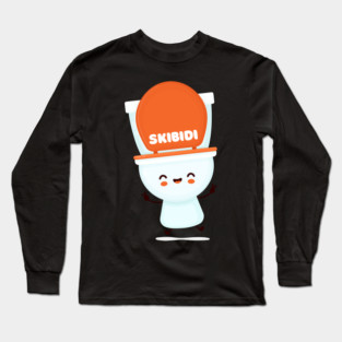 Skibidi Toilet Long Sleeve T-Shirt