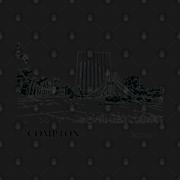 Compton California by Lakeric