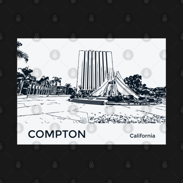 Compton California by Lakeric