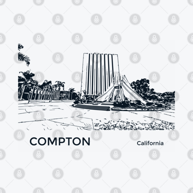 Compton California by Lakeric