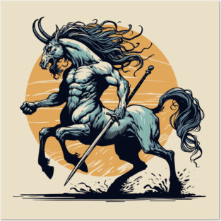 Centaur Posters and Art