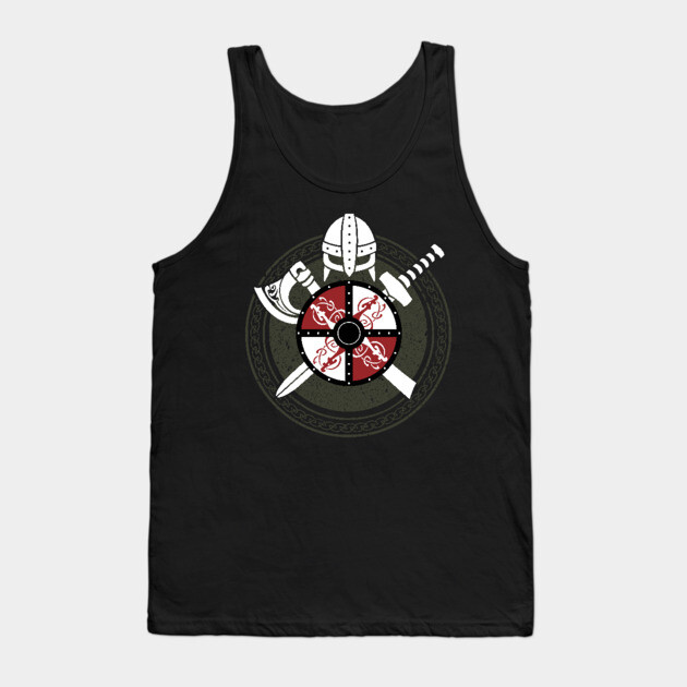 viking warrior Tank Top by walterorlandi