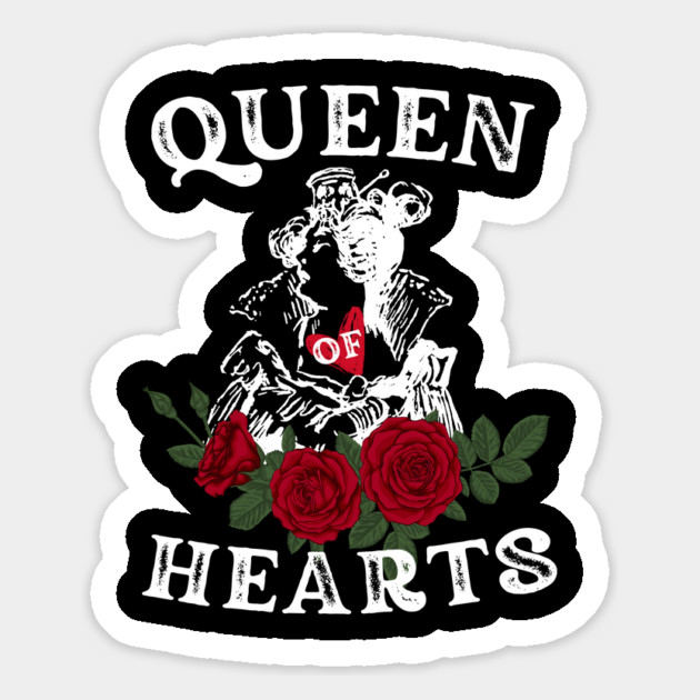 Queen Of Hearts Magnet by The WYLD Tribe