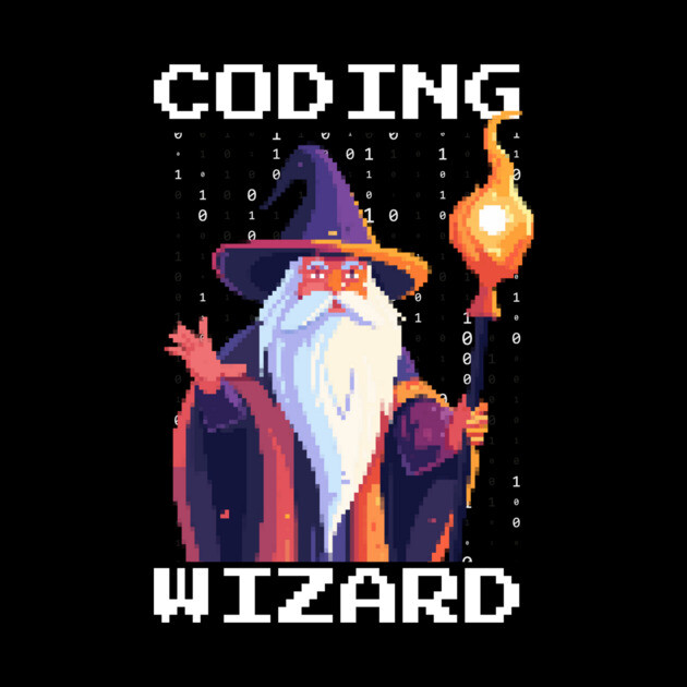 Pixel Coder Coding Wizard by The WYLD Tribe