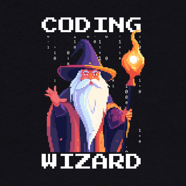 Pixel Coder Coding Wizard by The WYLD Tribe