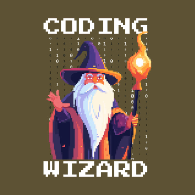 Pixel Coder Coding Wizard by The WYLD Tribe