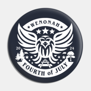 2024 Wenonah NJ Fourth of July Pin