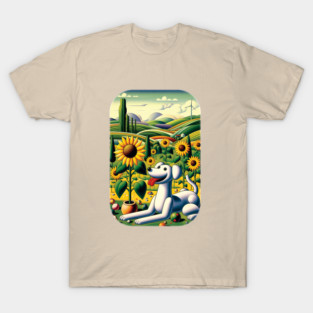 Happy the Dog Imagines Peace T-Shirt