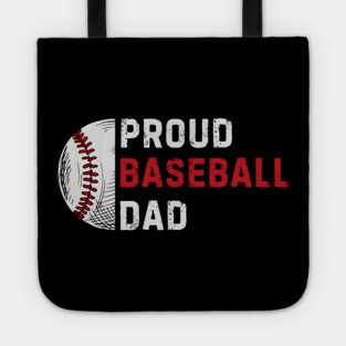Proud Baseball Dad Tote