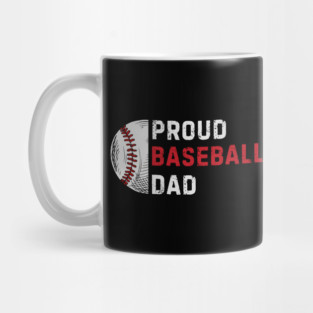 Proud Baseball Dad Mug