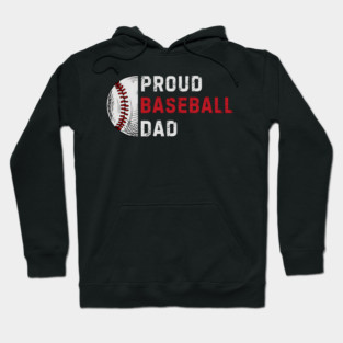 Proud Baseball Dad Hoodie
