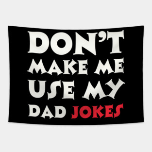 Dad Jokes Tapestry