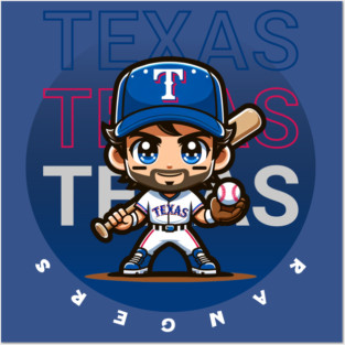 Texas Rangers Posters and Art