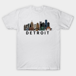 Detroit Skyline T-Shirt