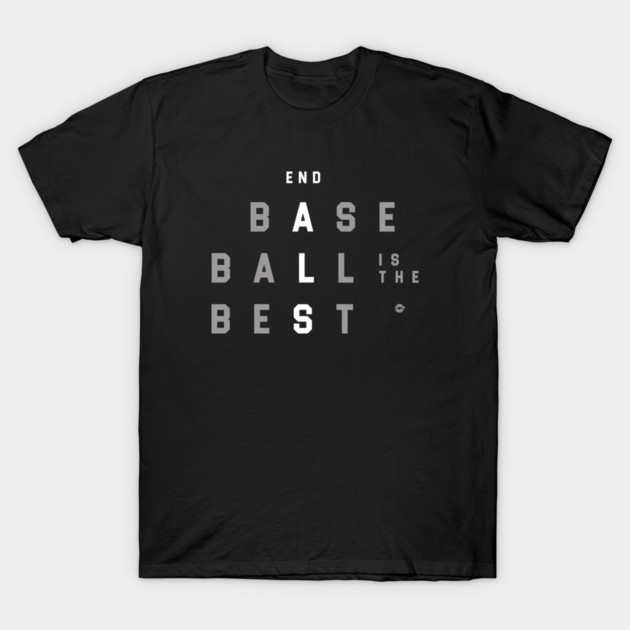 baseball is the best end ALS T-Shirt by rahalarts
